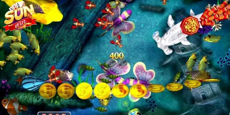 Bắn cá Rồng là trò chơi mô phỏng cuộc săn sinh vật biển trong một đại dương