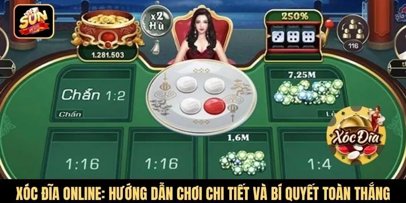Xóc đĩa Online: Hướng dẫn chơi chi tiết và bí quyết toàn thắng